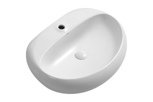 Накладная раковина Abber Bequem 64 белая