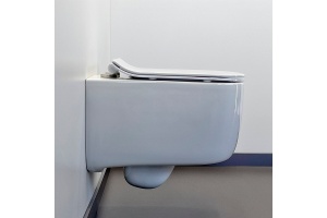 Унитаз подвесной Comforty белый с сиденьем микролифт - 2