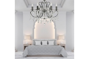 Подвесная люстра Arti Lampadari Romano Romano E 1.1.6.601 NB - 2