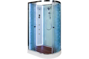 Душевая кабина Deto ЕМ 120х80 (EM1512LNLED+GM)