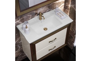 Мебель для ванной Opadiris Карат 80 золотая патина - 3