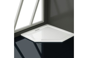 Душевой поддон с сифоном Weltwasser WW TRP 90х90 белый (10000002949) - 2