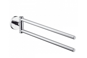 Полотенцедержатель Hansgrohe Logis 40512000 двойной