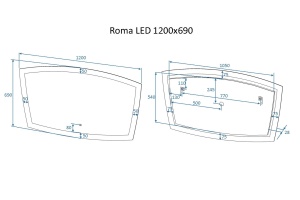 Зеркало с подсветкой 
