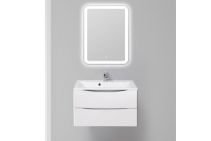 Комплект мебели BelBagno Marino-Cer 80 белый матовый 