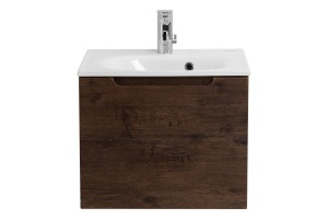 Тумба с раковиной BelBagno Etna 60 темное дерево