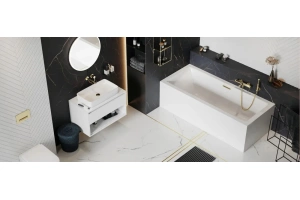 Смеситель для раковины Excellent Pi золото - 3