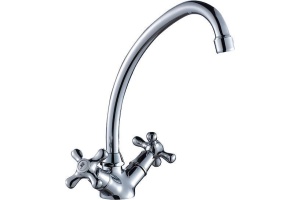 Смеситель для раковины Rossinka  хром (H02-62)