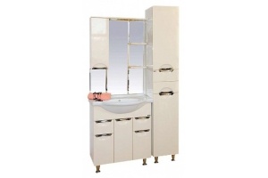 Жасмин - 85 Зеркало лев. (свет) БЕЖ. эмаль - 2