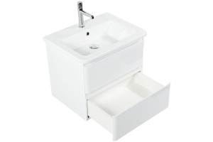 Тумба с раковиной BelBagno Albano 50 белый - 3