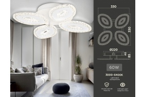 Потолочная люстра Ambrella Light FA FA4012 - 2