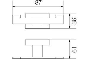 Крючок Veragio Ramba VR.RMB-4932.CR хром - 2