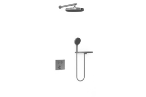 Душевой комплект Vincea Inspire с термостатом темный хром