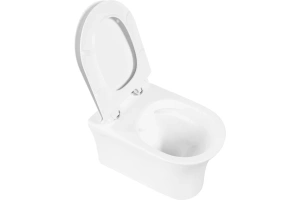 Унитаз подвесной BelBagno Ancona белый, с сиденьем микролифт (BB1224CHR-SM) - 2