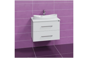 Тумба под раковину подвесная Санта Вегас 70 белый - 3