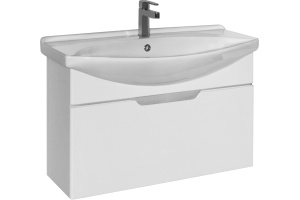 Тумба с раковиной Dreja.Eco Laguna 85 белая - 3