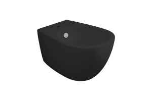 SIMAS Vignoni биде подвесное 56*36,5см, с 1 отв. под смеситель, без крепежа F85, цвет: черный матовый