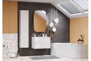 Комплект мебели Aquaton Сохо 60 белый глянец