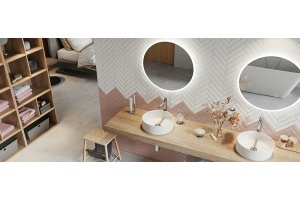 Зеркало Excellent Lumiro 80 белое матовое с подсветкой - 2