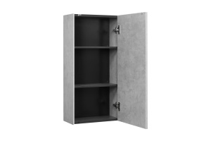 Шкаф подвесной Aquaton Марбл 40 серый - 2