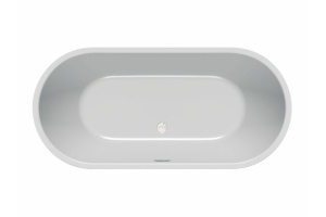 Акриловая ванна Kolpa San Dalia 170х80 черно-белая