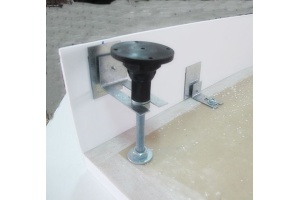 Поддон для душа Good Door Эклипс 80x80 с ножками и экраном - 3