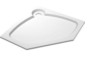 Поддон для душа Cezares Tray P 100 пятиугольный