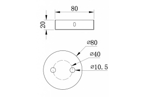 Основание для подвесного светильника Maytoni Universal Base SPR-BASE-R-02-W - 2