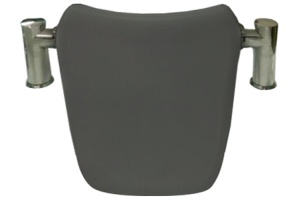 Подголовник SY-2B на металлических ножках к ванне TUDOR (серый)