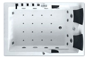 Гидромассажная ванна Gemy  181.5x121.5 см (G9061 K L)