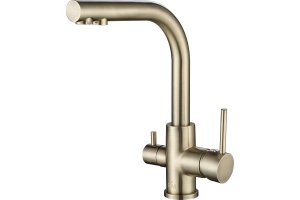  кухни Смеситель для кухни Paulmark Essen бронза