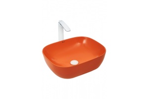 Раковина накладная Weltwasser WW Elbach 2143 MO 49 матовый оранжевый (10000004526)