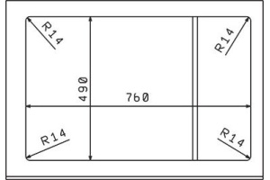 Мойка кухонная Florentina Липси 780К мокко - 3