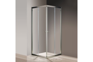 Душевой уголок Cezares Giubileo-A-2-80 прозрачное стекло, бронза