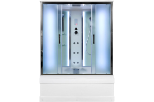 Душевая кабина Deto ЕМ 150х85 (EM4515LED+GM)