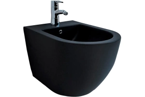 Биде подвесное Esbano Garcia черный глянцевый (ESVBGARCB)