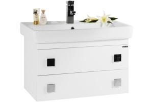 Тумба для комплекта Vod-Ok Квадро 70 белая