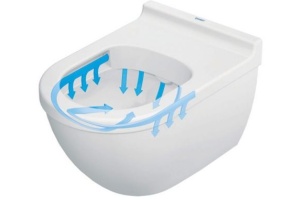 Унитаз подвесной Duravit Starck 3 с крышкой, белый (2527090000) - 2