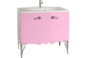 Тумба для комплекта Bellezza Эстель 80 розовая