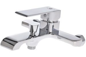 Смеситель для ванны с душем STWORKI Вестерос VS-03cr , однорычажный, латунь, настенный, российский - 3