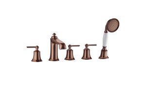 Swedbe Terracotta Art Смеситель для ванны с душевой лейкой на 5 отверстий 2508