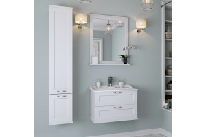 Комплект мебели подвесной Aquaton Леон 65 белый