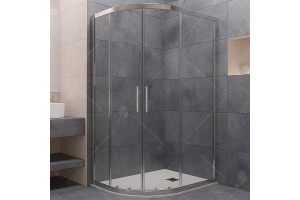 Душевой уголок RGW Passage PA-61 100х80 профиль хром стекло прозрачное 