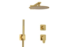 A3651.282.180.259.285.194.286  Встраиваемый комплект для душа с верхней душевой насадкой и лейкой