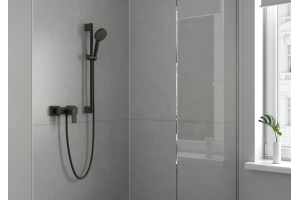 Смеситель Hansgrohe Vernis Shape 71650670 для душа, черный - 2