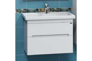 Тумба под раковину подвесная Санта Лондон 70 белый - 3