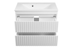 Тумба под раковину Brevita Balaton 80 белый (BAL-06080-01-01П2Я) - 3