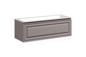 Тумба под раковину Sancos Very 119х40 темно-бежевая