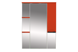 Зеркало Misty Жасмин 75 с подсветкой, красная плёнка R