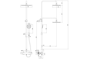Душевая стойка Lemark Yeti (LM7860C) - 2